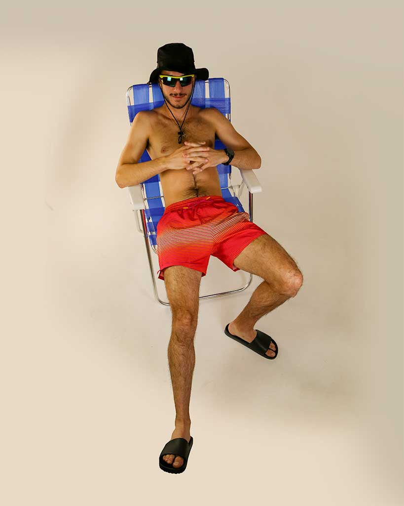 Men's Sunset Swim Trunks