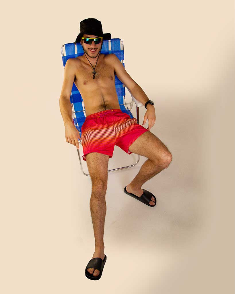 Men's Sunset Swim Trunks