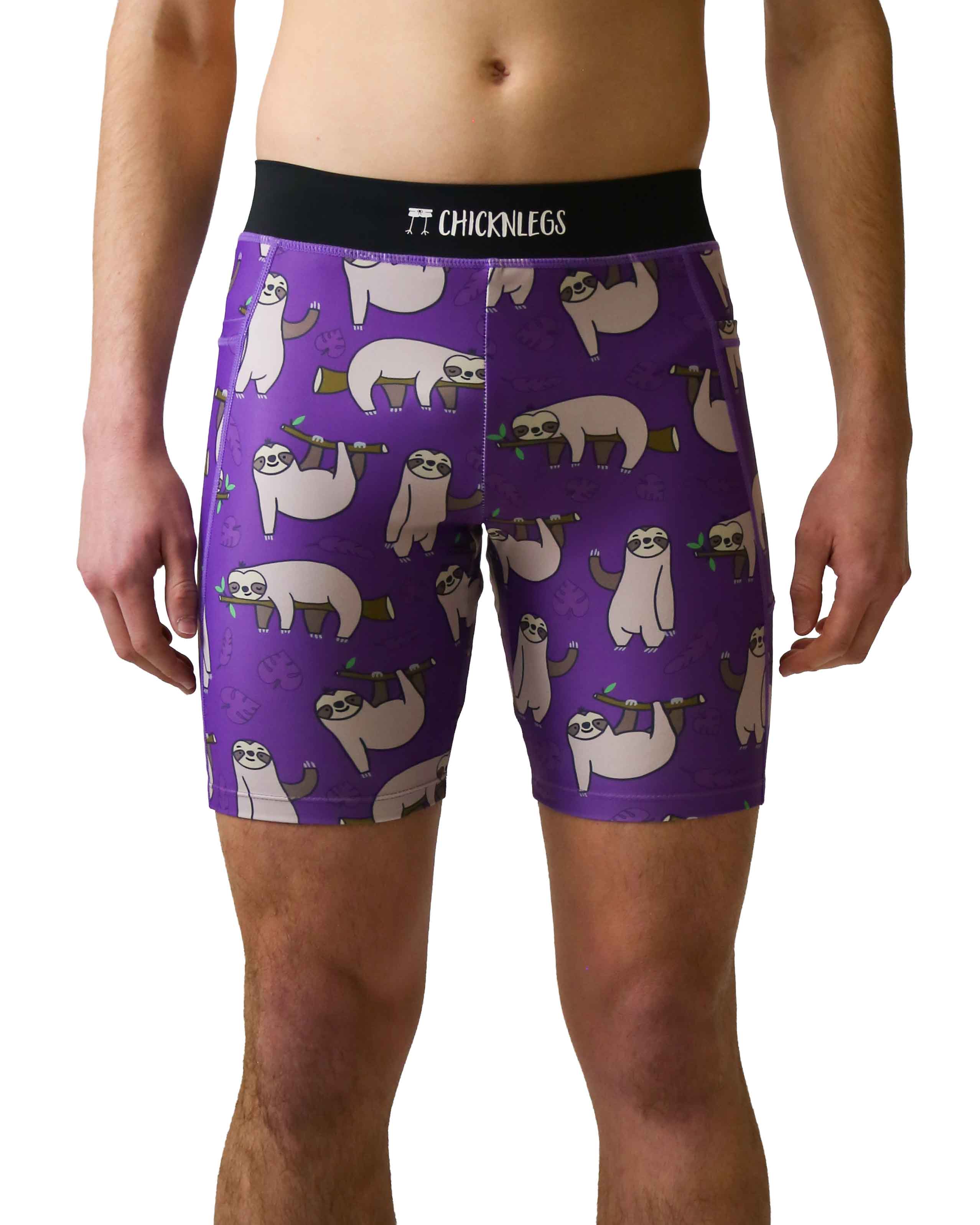 Men's Sloths 8" Half Tights